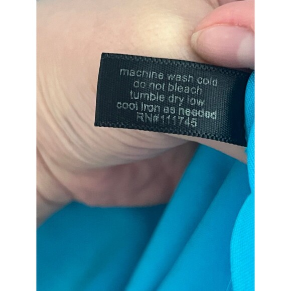 Turquoise teal blue Eloquii plus size dress - Picture 6 of 6